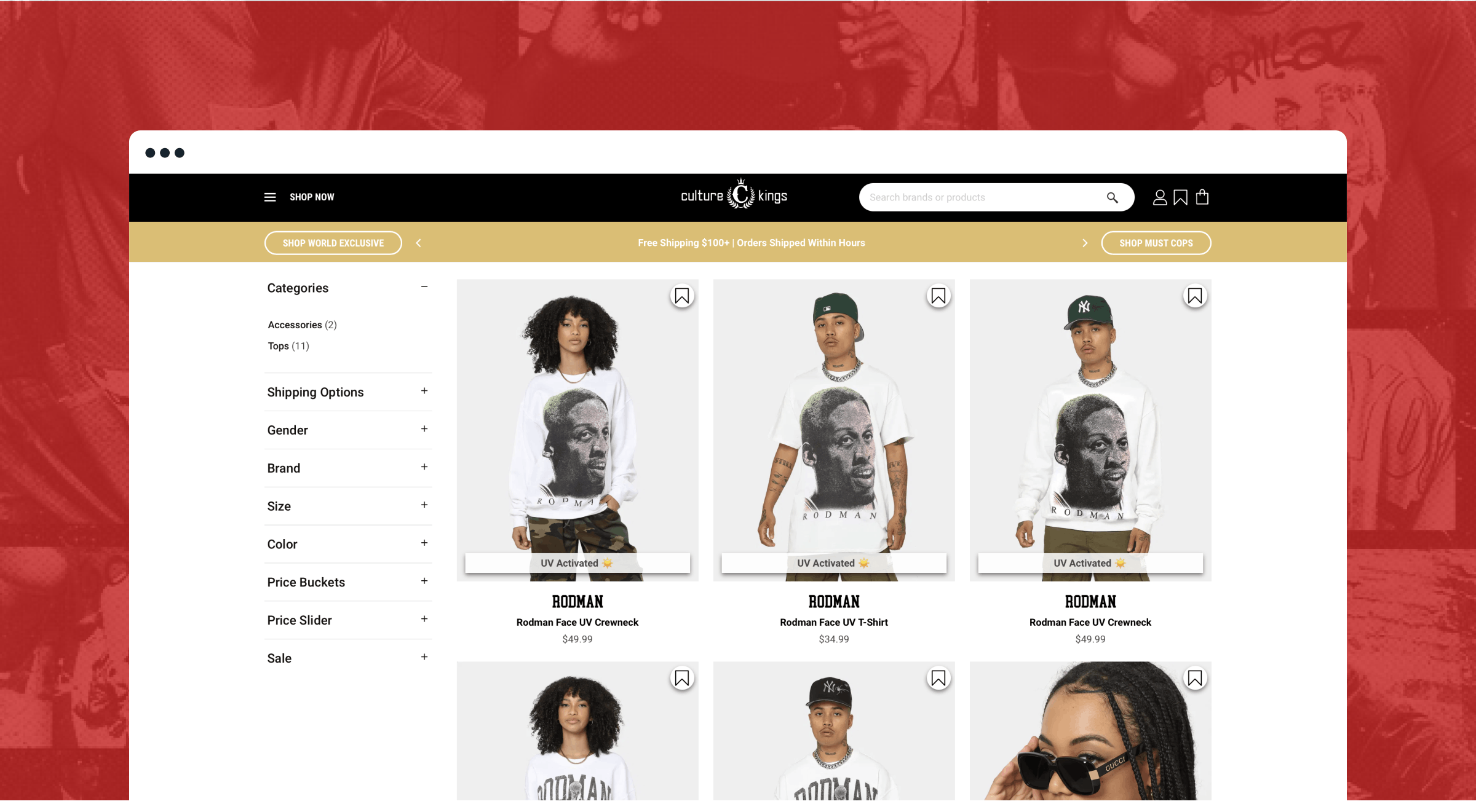 search results culture kings