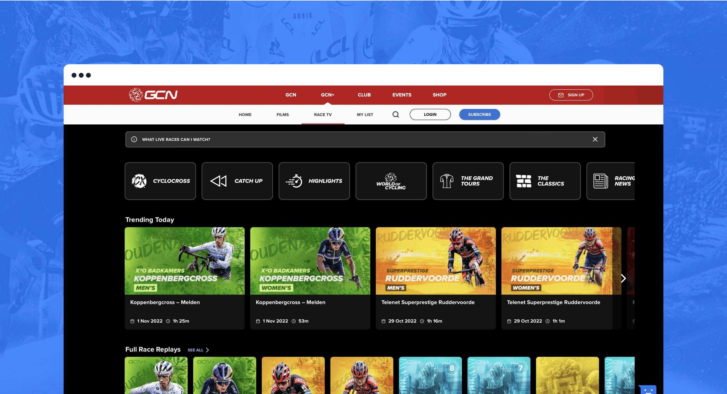 website carousel
