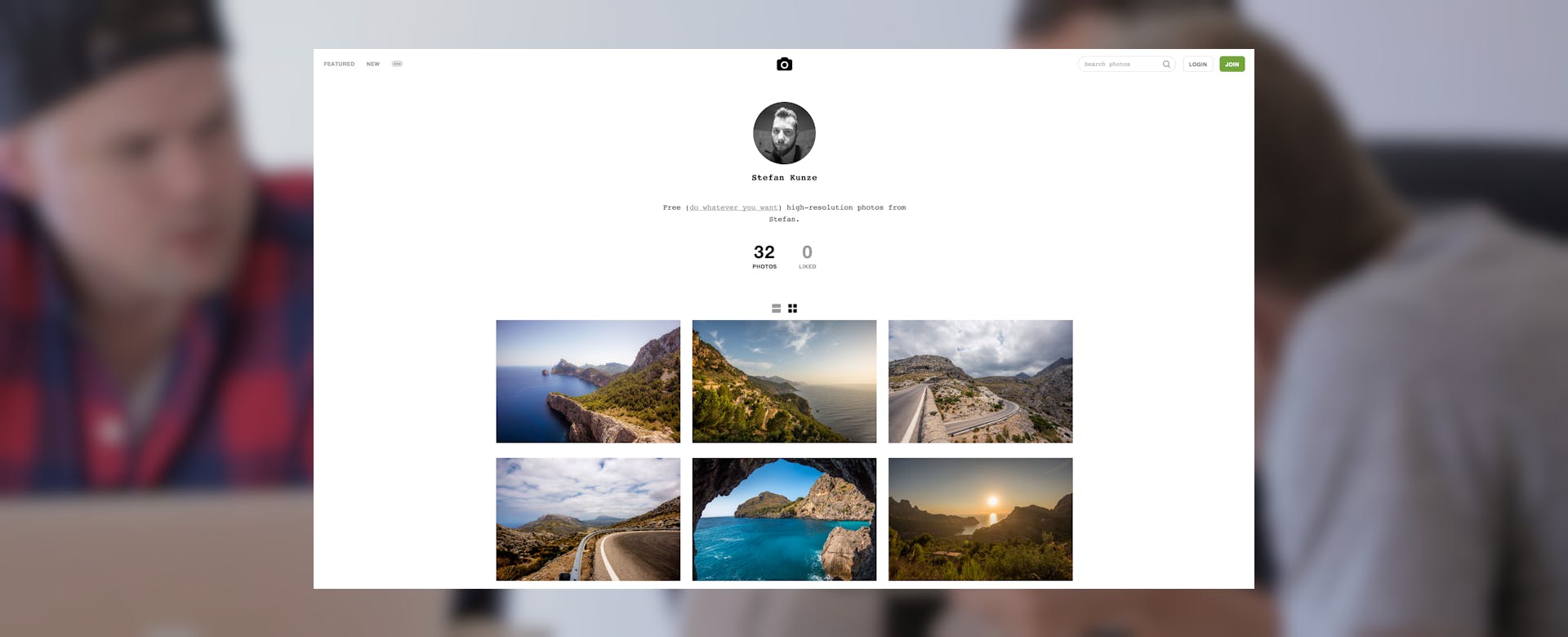 Unsplash banner image 3